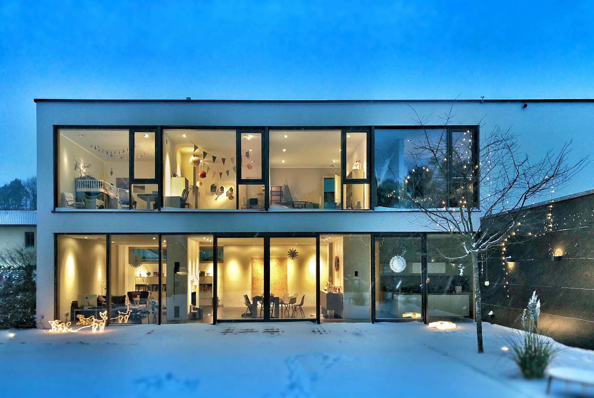 Saniertes Haus mit Smart Home